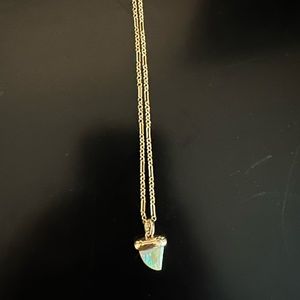 Kendra Scott shark tooth Oleana necklace